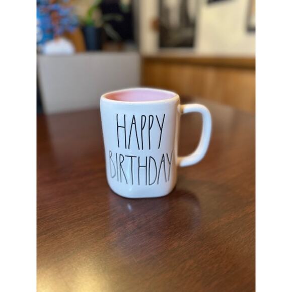 Rae Dunn Happy Birthday Mug - Picture 1 of 4